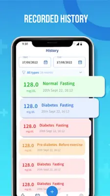 BloodSugar android App screenshot 1