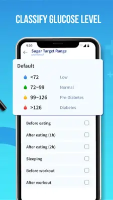 BloodSugar android App screenshot 2